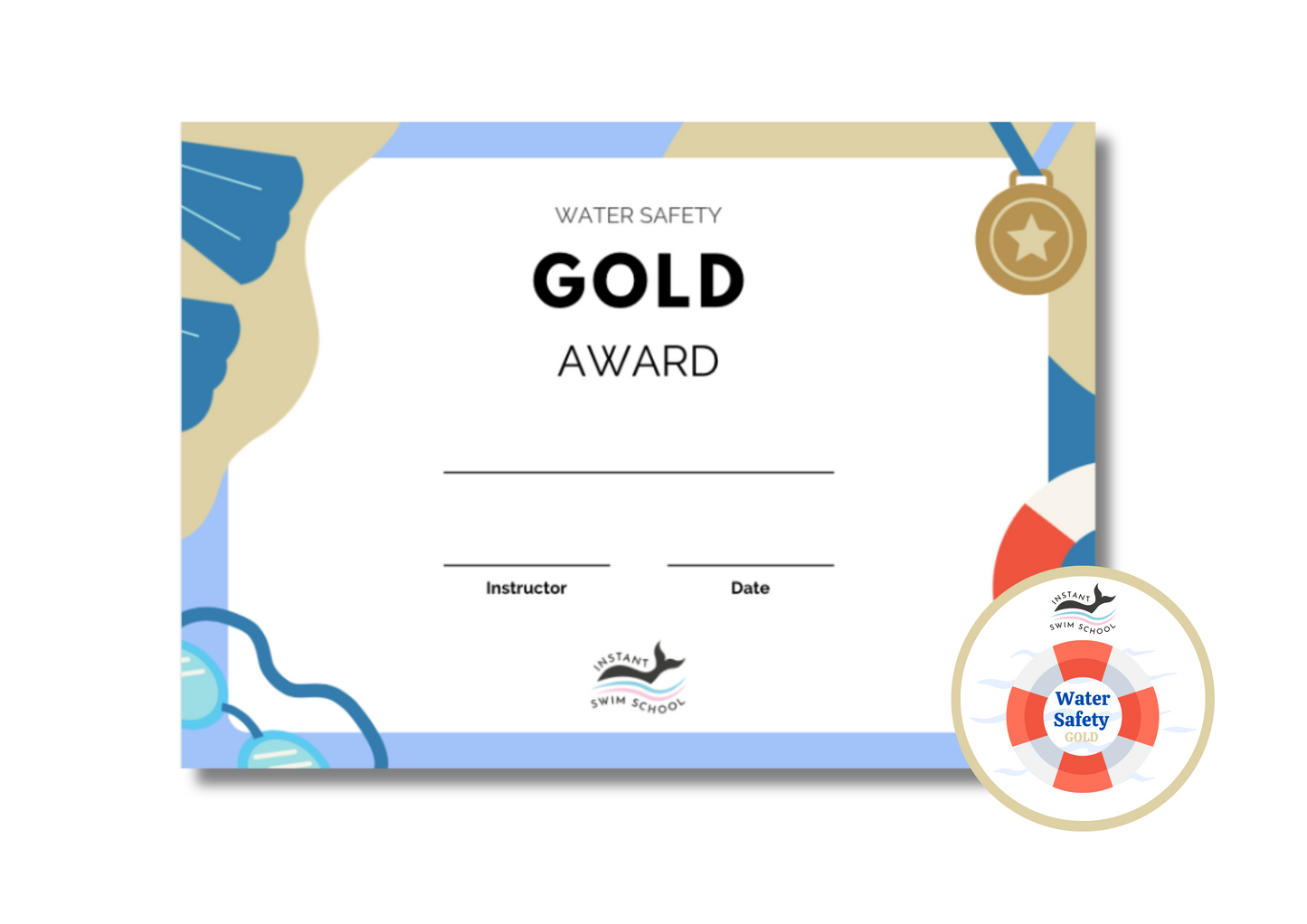 Gold Water Safety Award