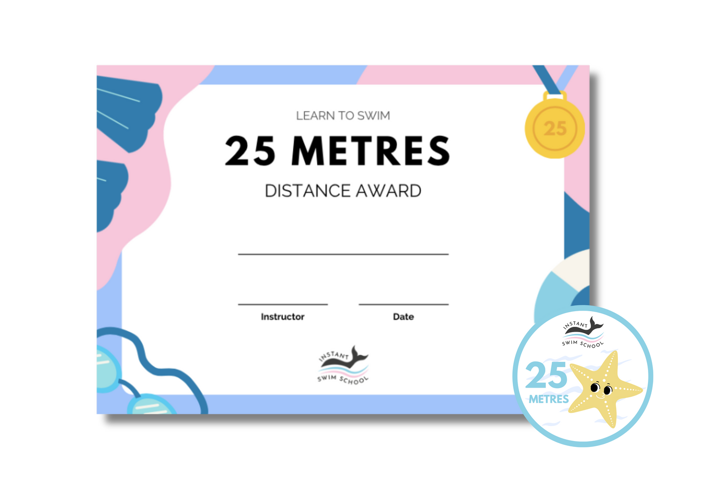 25 Metres Award