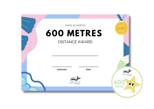 600 Metres Award