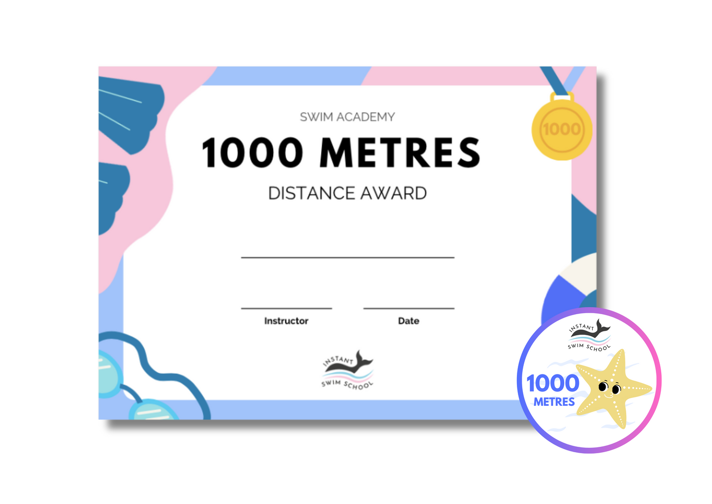 1000 Metres Award